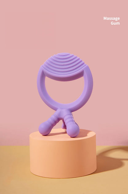 Silicone Baby Teether Toy Set Sensory Relief for Infant 6