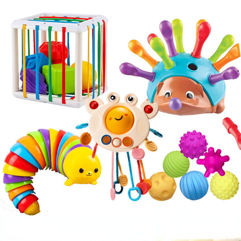 Plastic Sorter Montessori Toys Educational Fine Motor Skills 4