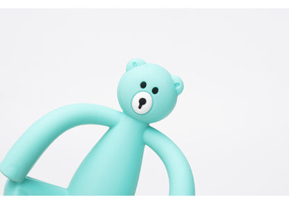 Teddy Bear Silicone Teething Toy for Baby 3 Pack 4