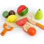 Wooden Magnetic Fruits and Vegetables Montessori Toys for Kids 2
