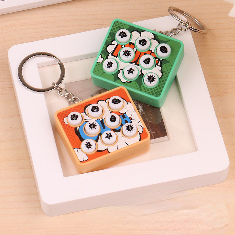 Fart Machine Novelty Keychain Decompression Toy Small Pendant 5