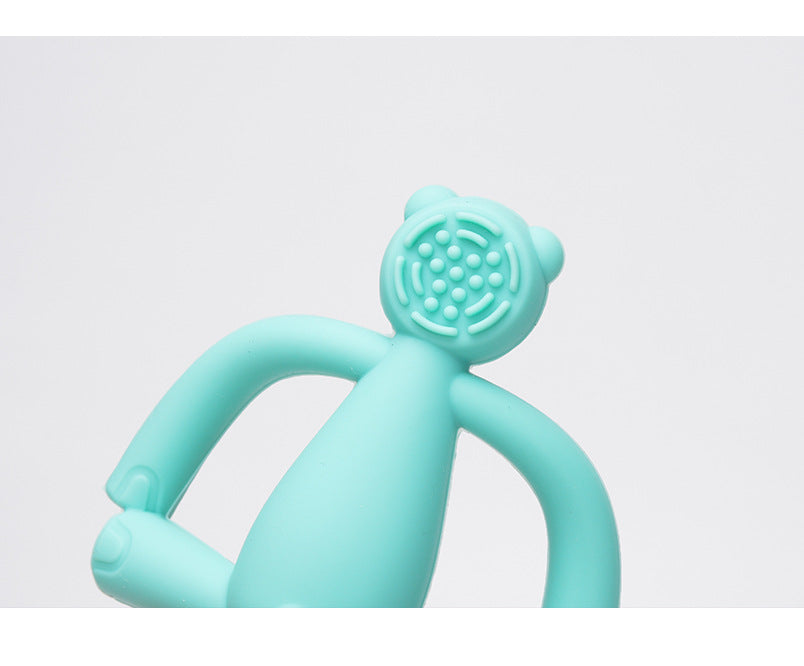 Teddy Bear Silicone Teething Toy for Baby 3 Pack 3