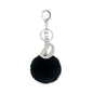 Diamond Inlaid Alloy Pom Pom Keychain Rhinestone Charm 15x8cm 8