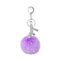 Diamond Inlaid Alloy Pom Pom Keychain Rhinestone Charm 15x8cm 10