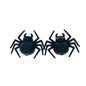 Silicone 3D Focal Beads Spider Halloween Red Eyes