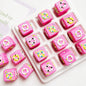 10pcs 16mm Cube Donut Acrylic Beads DIY Bracelet Making 9