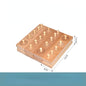 Wooden Knobbed Cylinder Montessori Toys Sorting Toy 5