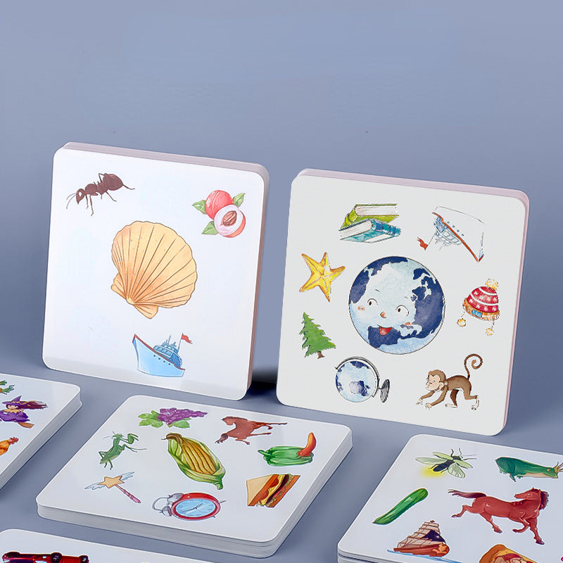 Animal Cards Montessori Toys Educational Paper Flashcards 2