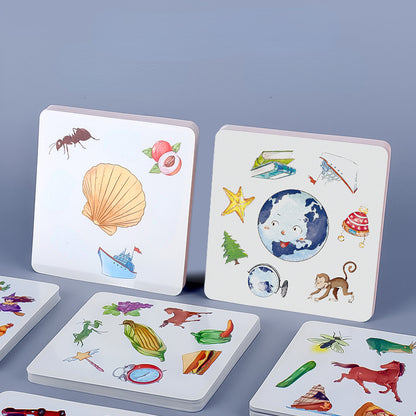 Animal Cards Montessori Toys Educational Paper Flashcards 2