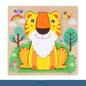 Stereoscopic Wooden Puzzle Educational Toy for Toddlers 6