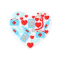 20Pcs Silicone Focal Beads Doctor Medical Heart Clipboard Detail 12