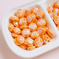 10pcs 14mm M Beans Acrylic Beads Jewelry Making Craft Supplies 13