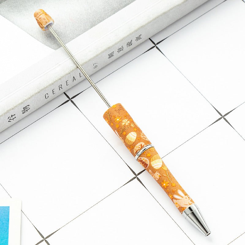Easter Bunny Print Beadable Ballpoint Pens DIY Craft Supplies 11