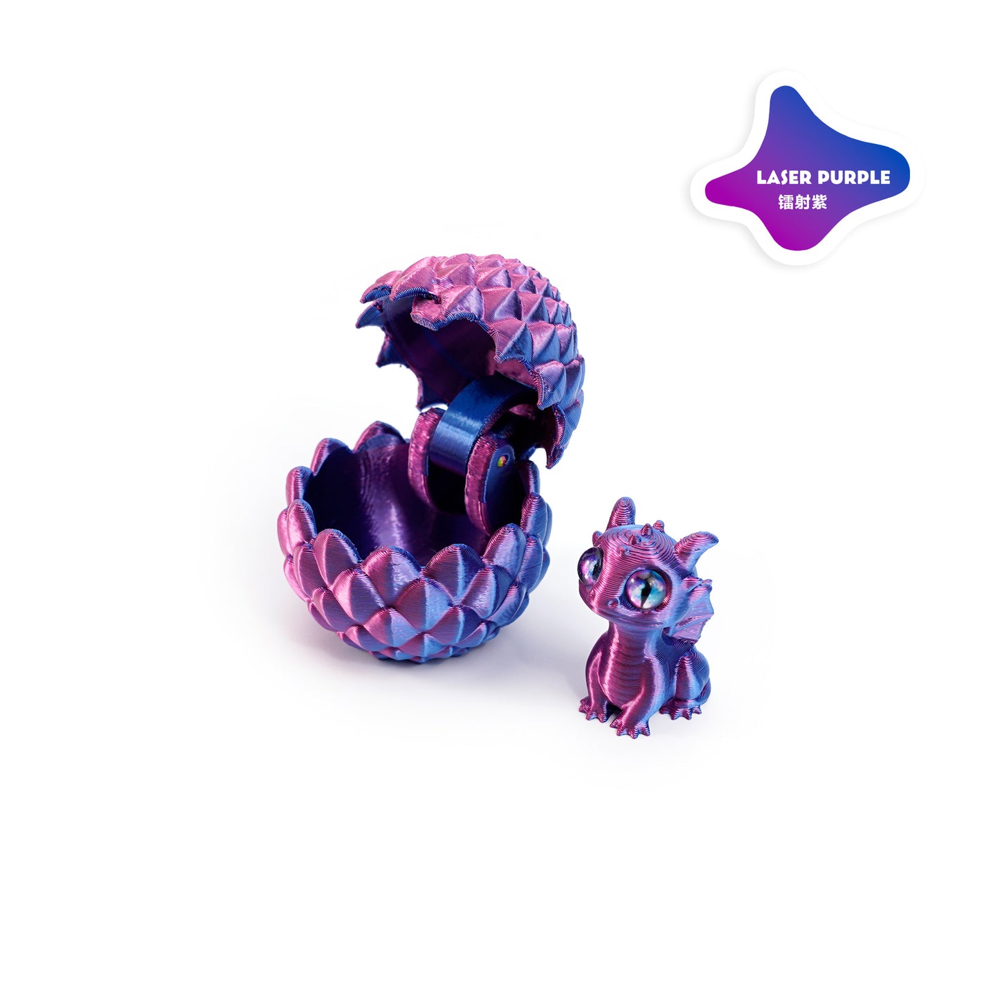 3D Printed Openable Dragon Egg Set Cute Pet Dragon Ornament Gift