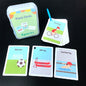 Educational Flash Cards Learning Toy Paper 63x88mm 19