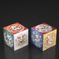 Plastic Zodiac Magic Fidget Cube Puzzle Toy 5.7cm 10
