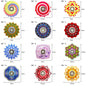 Plastic Mandala Pattern Fidget Spinner Stress Relief Toy 2