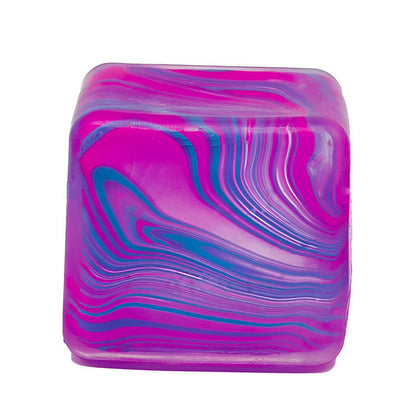 TPR Swirl Cube Squishy Sensory Stress Relief Toy 3