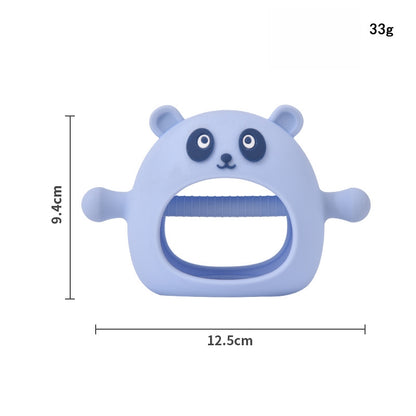 Bear Silicone Baby Teethers Anti Bite Gloves 2 Pcs 6