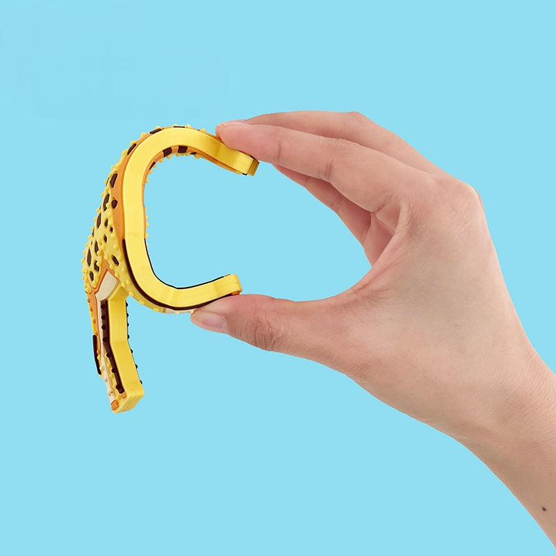 Giraffe Silicone Teething Toy Baby Teether 4