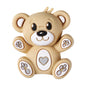 Silicone 3D Focal Beads Hug Bear Sitting Pose 12