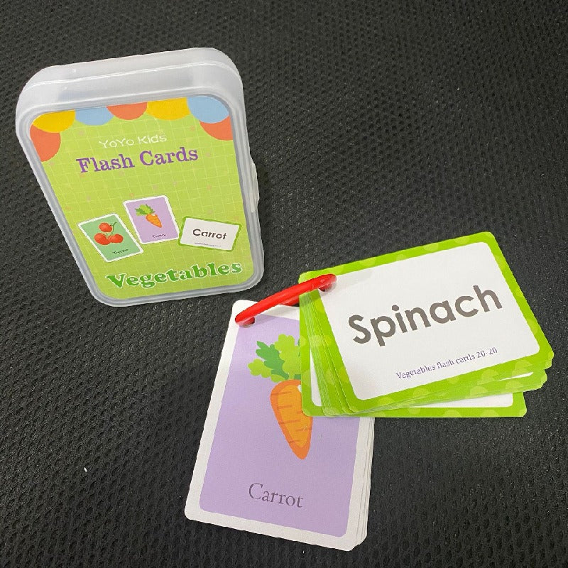 Educational Flash Cards Learning Toy Paper 63x88mm 22