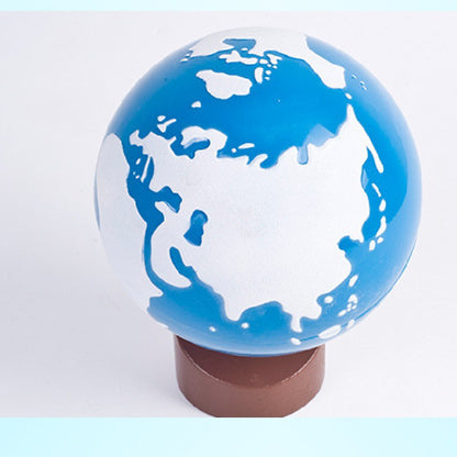 Wooden Wisdom Eye Globe Montessori Toy 19cm 7