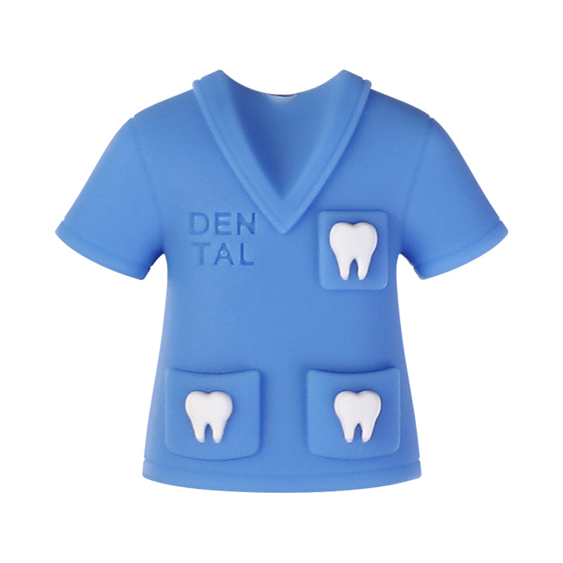 20Pcs Silicone 3D Focal Beads Dentist Mouthwash Teeth and Uniforms 14