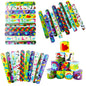 200pcs Slap Bracelets PVC Film and Iron Sheet Party Favors 22x3cm 5