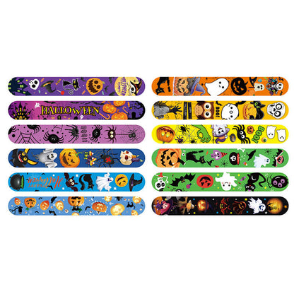 200pcs Slap Bracelets PVC Film and Iron Sheet Party Favors 22x3cm 11