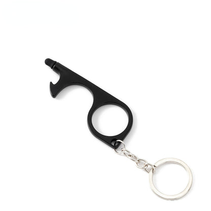 Multifunction Self Defense Keychain Non-Touch Bottle Opener 5