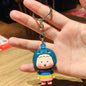 Cute Dinosaur PVC Keychain Small Cartoon Charm 6
