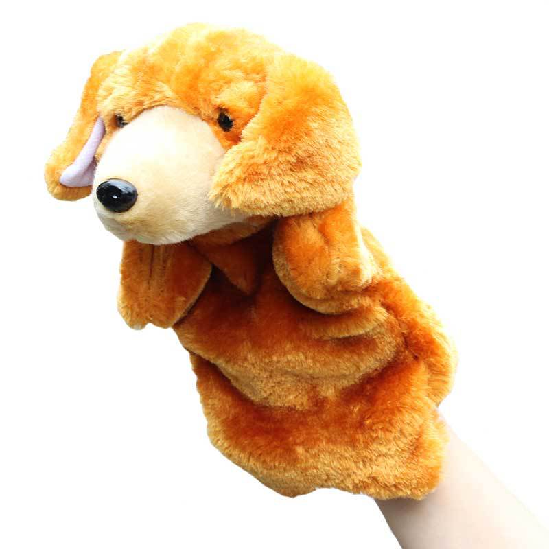 Plush Animal Hand Puppets Pretend Play Toy 25cm 39