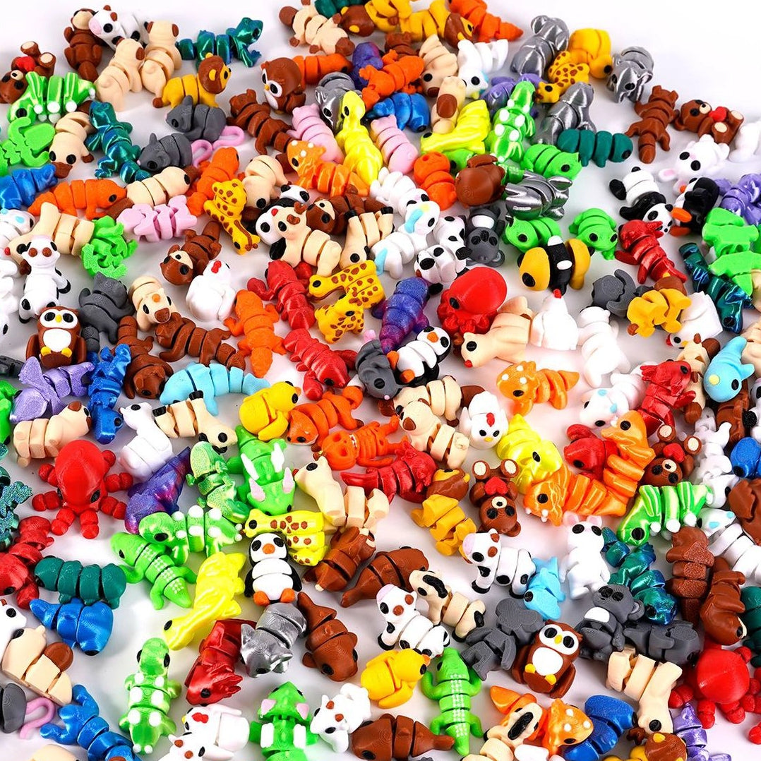 Giraffe 3D Printed Fidget Toy Articulated Flexible 2