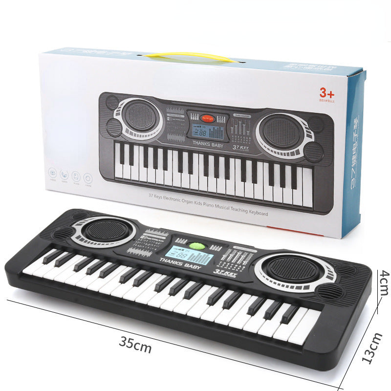 Plastic Kids 37 Key Electronic Keyboard Musical Instrument Toy 3