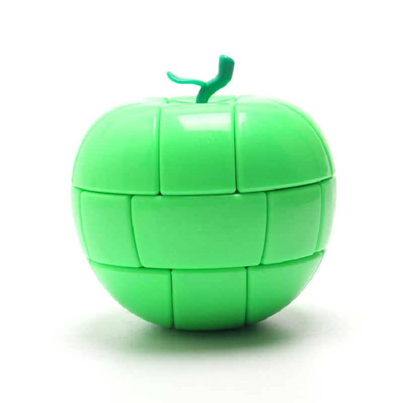 Plastic Fidget Cube Apple Shaped Puzzle Toy for Kids and Adults 4