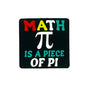 20pcs Silicone Focal Beads Math Is A Piece Of Pi Printed Text Square