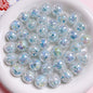 10pcs 16mm Sparkling Round Acrylic Beads Jewelry Making 4