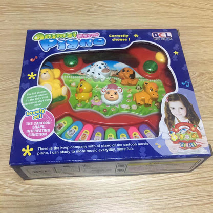 Plastic Kids Musical Keyboard Toy Farm Animal Musical Instrument 5