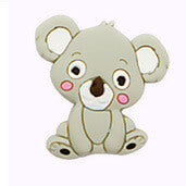 20pcs Silicone Focal Beads Animal Theme Various Designs 5