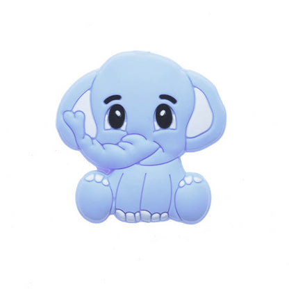 20pcs Silicone Focal Beads Animal Theme Various Designs 19