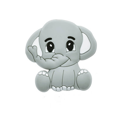 20pcs Silicone Focal Beads Animal Theme Various Designs 20