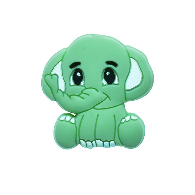 20pcs Silicone Focal Beads Animal Theme Various Designs 22