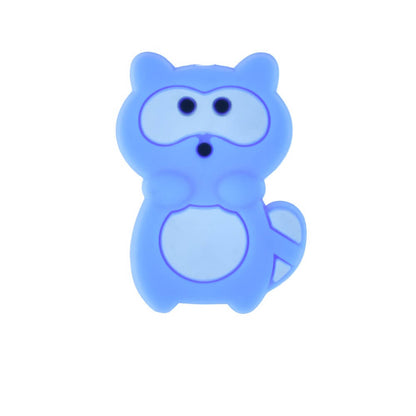 20pcs Silicone Focal Beads Animal Theme Various Designs 29