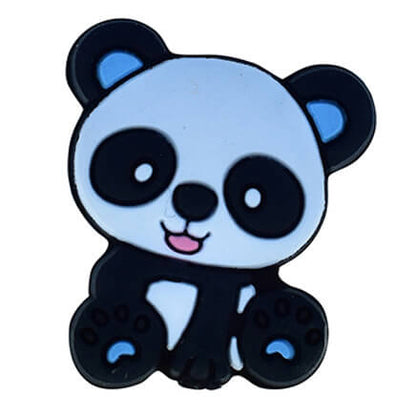 20pcs Silicone Focal Beads Animal Theme Various Designs 16