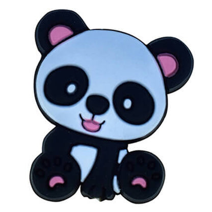 20pcs Silicone Focal Beads Animal Theme Various Designs 18
