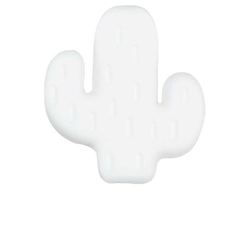 20pcs Silicone Focal Beads Cactus Design Various Colors 28