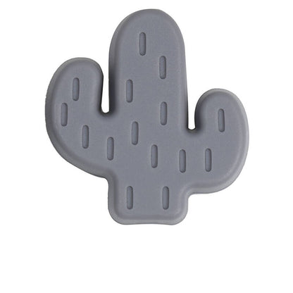 20pcs Silicone Focal Beads Cactus Design Various Colors 30