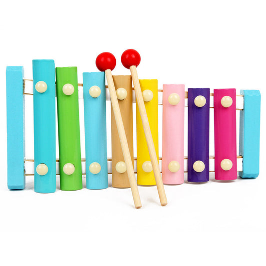 Wooden Eight Tone Percussion Piano Kids Musical Instrument