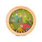 Wooden Handheld Balance Puzzle Toy Rolling Ball Brain Teaser 5